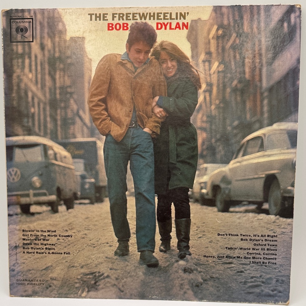 The Freewheelin' Bob Dylan Vinyl Record